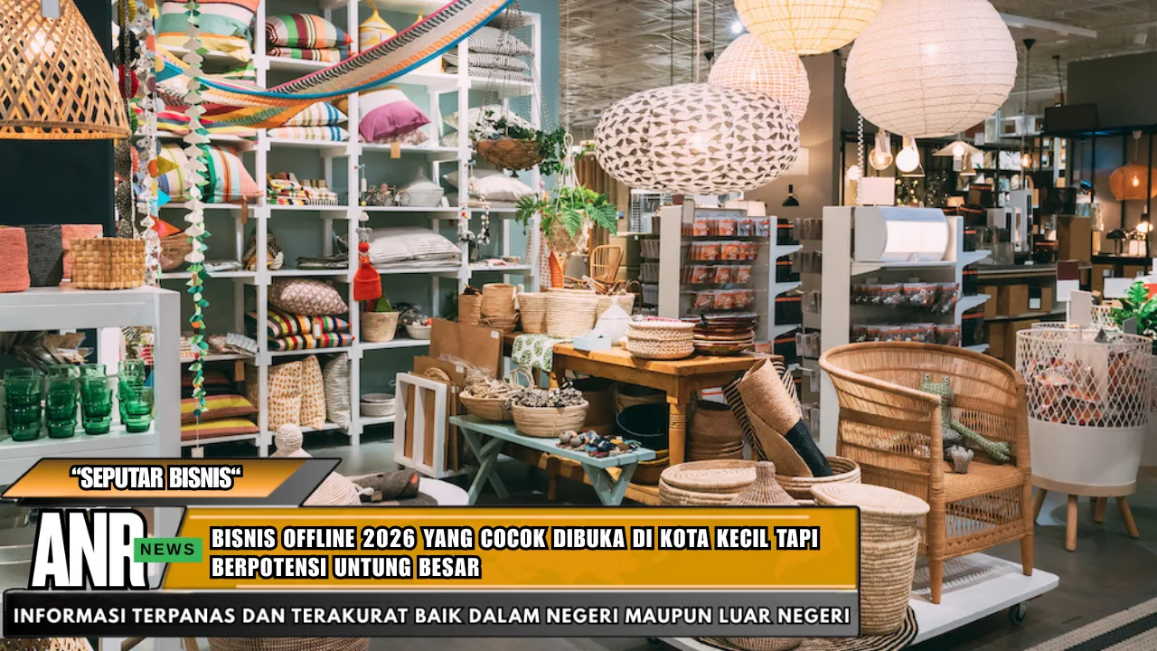 Bisnis Offline 2026 yang Cocok Dibuka di Kota Kecil Tapi Berpotensi Untung Besar