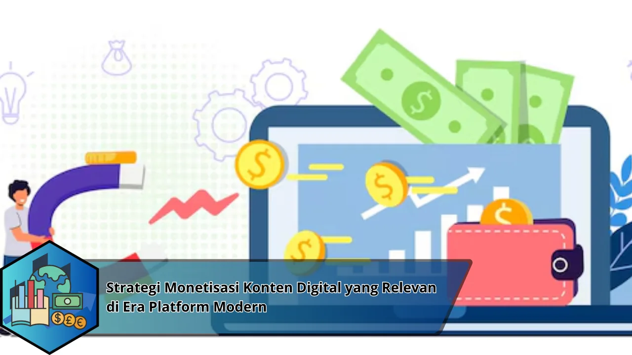 Strategi Monetisasi Konten Digital yang Relevan di Era Platform Modern