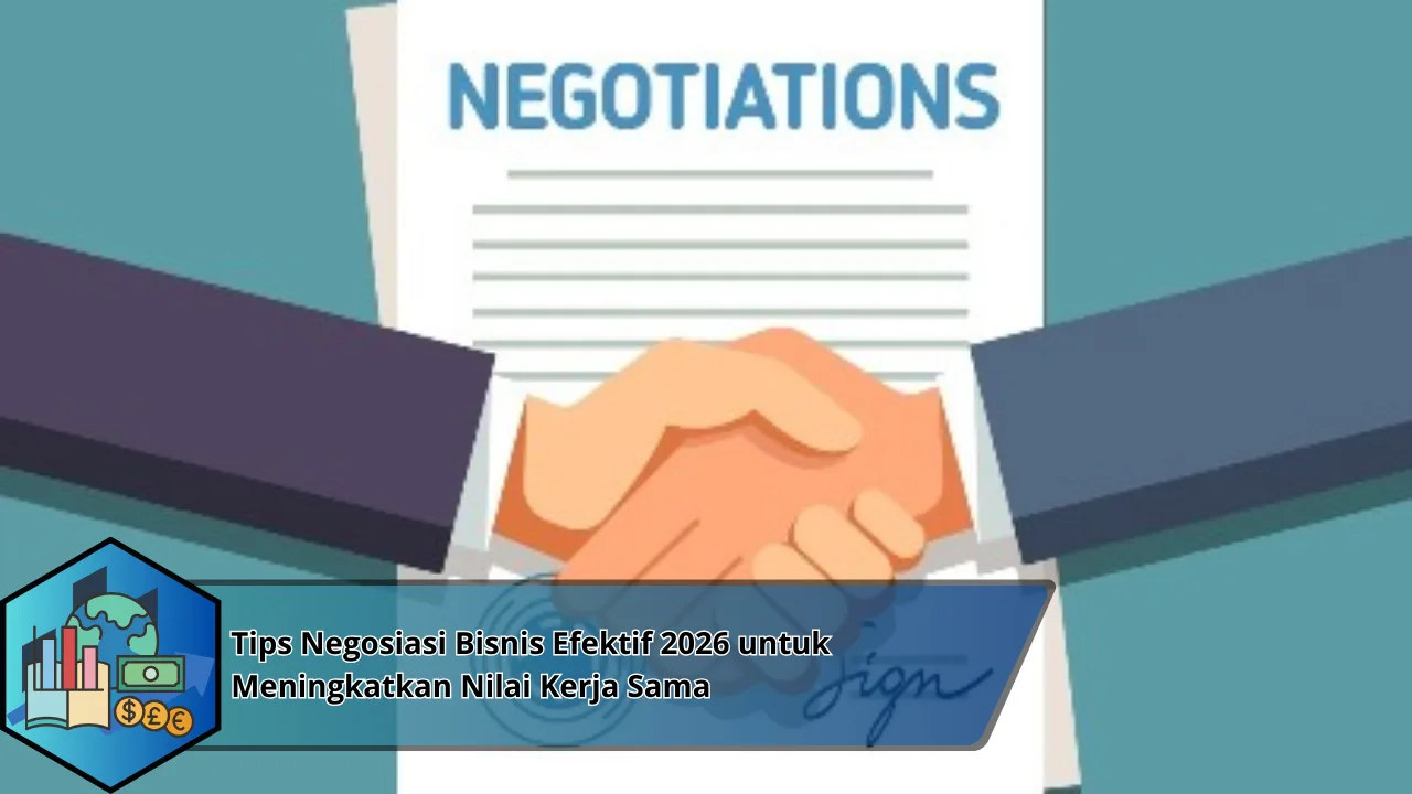 Tips Negosiasi Bisnis Efektif 2026 untuk Meningkatkan Nilai Kerja Sama