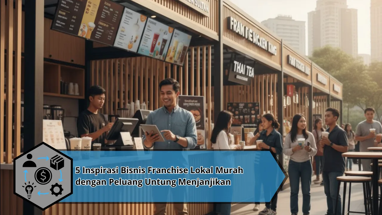 5 Inspirasi Bisnis Franchise Lokal Murah dengan Peluang Untung Menjanjikan