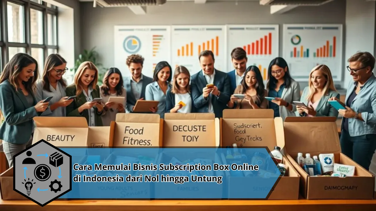 Cara Memulai Bisnis Subscription Box Online di Indonesia dari Nol hingga Untung