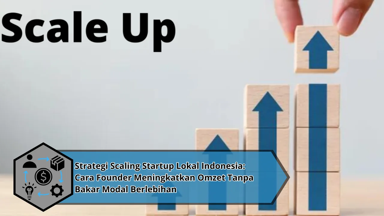 Strategi Scaling Startup Lokal Indonesia: Cara Founder Meningkatkan Omzet Tanpa Bakar Modal Berlebihan