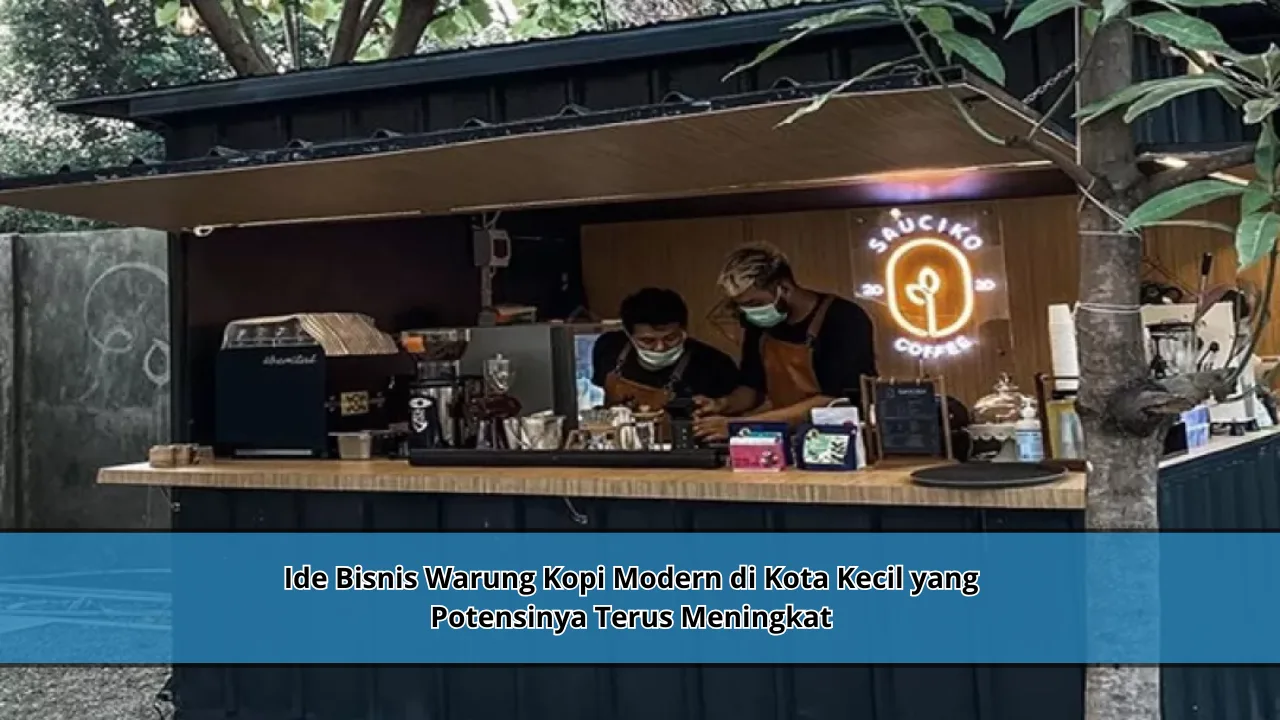 Ide Bisnis Warung Kopi Modern di Kota Kecil yang Potensinya Terus Meningkat
