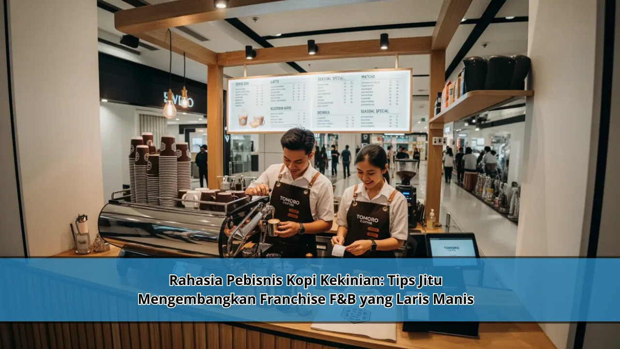 Rahasia Pebisnis Kopi Kekinian: Tips Jitu Mengembangkan Franchise F&B yang Laris Manis